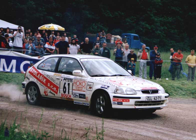Autotec Rally Brno 2002, Zpěvák-Zvonek